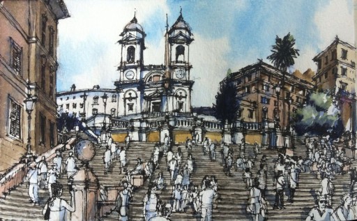 Spanish Steps, Rome, Italy